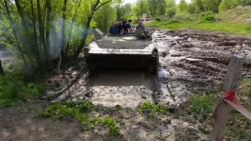 Prague: Tank Ride Experience - How the one-hour camp visit feels