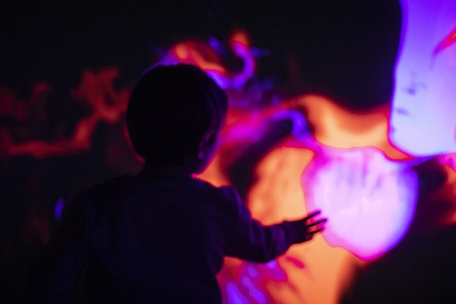 Prague: Ticket to Audiovisual Light Art at Lumia Gallery - Playing with sound, sand, and light