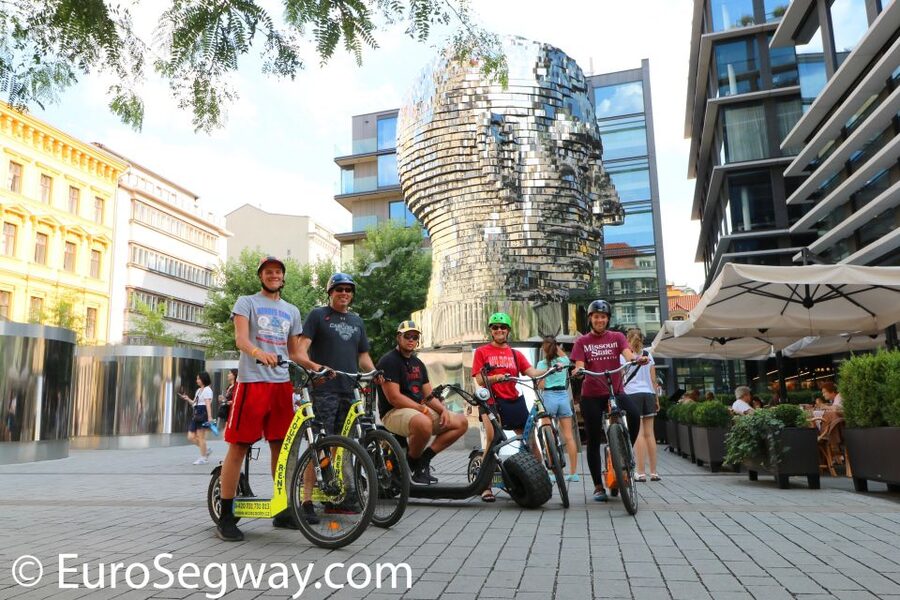 Prague: Tour by Electric Scooter or Cruiser eBike - What $76 gets you in practical value