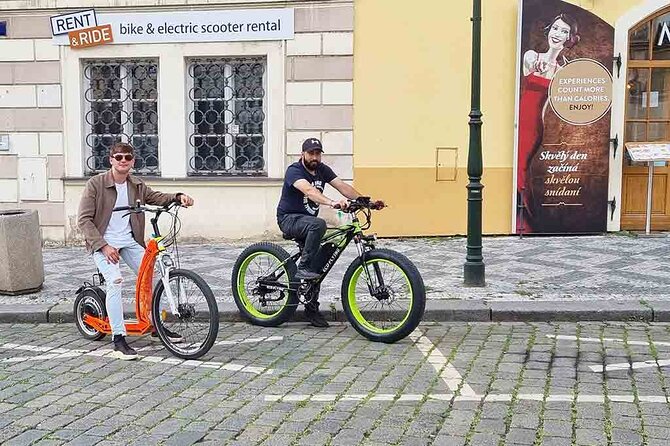 Prague Trike & e-Scooter Tour: Castle Viewpoints & Charles Bridge - Strahov Monastery and its old brewery