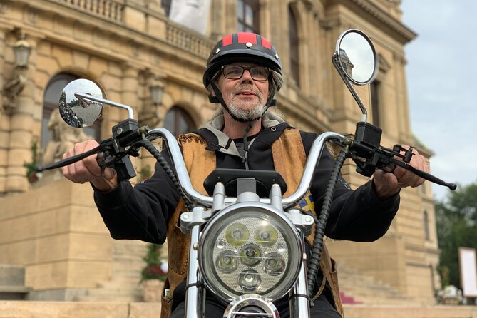 Prague Trike & e-Scooter Tour: Castle Viewpoints & Charles Bridge - Small Prague curiosities along the river