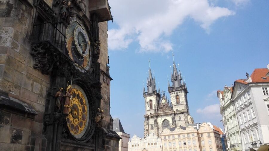 Prague: Vintage Car Ride and Walking Tour - Crossing the Charles Bridge on Foot