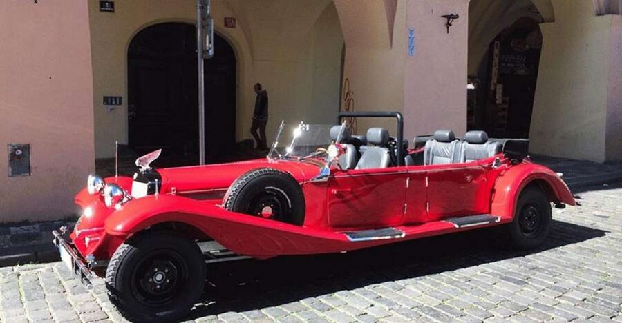 Prague: Vintage Car Ride and Walking Tour - What the $341 Group Price Really Buys