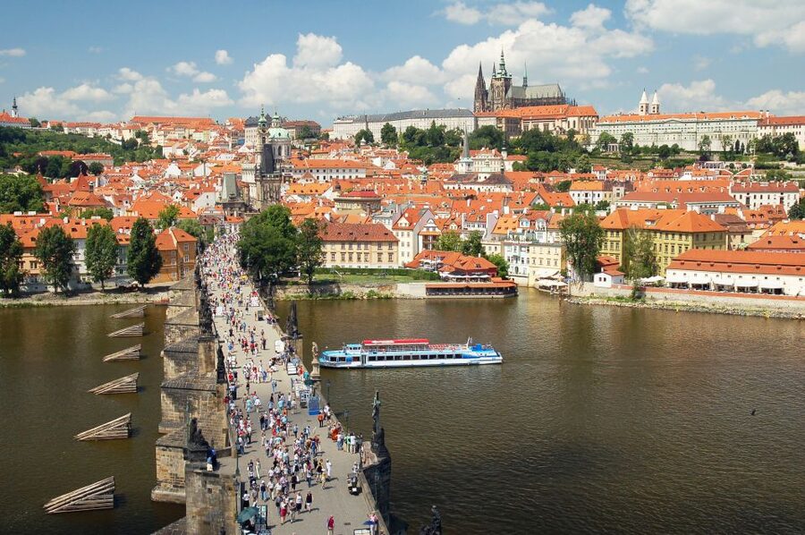 Prague: Vintage Car Ride and Walking Tour - The First Hour: Prague Seen From a Vintage Car