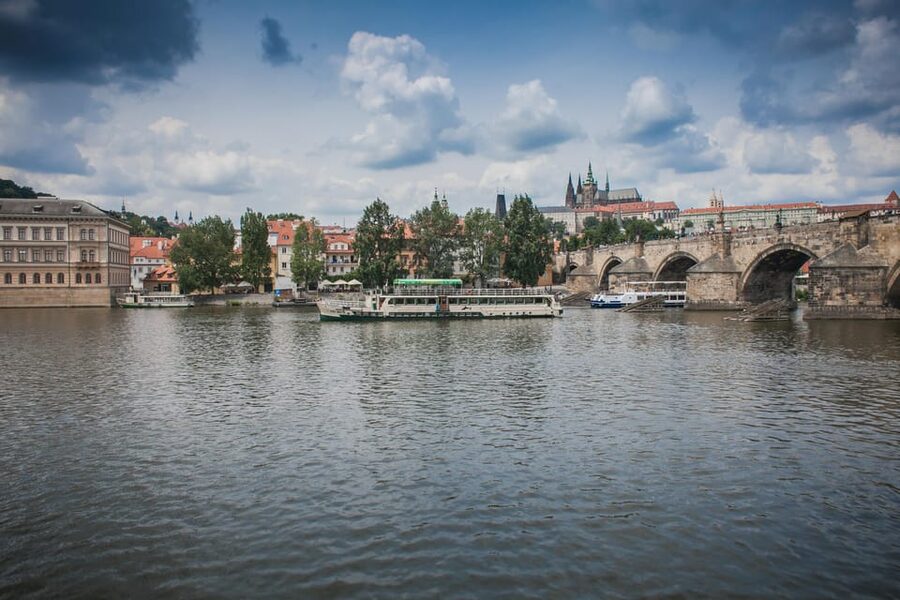 Prague: Vltava River Evening Dinner Cruise - Dinner begins with a Czech and international buffet