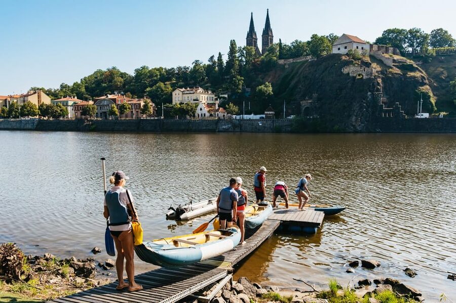 Prague: Vltava River Guided Canoeing Tour - Weather and river conditions can change the plan