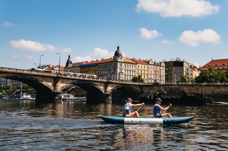 Prague: Vltava River Guided Canoeing Tour - The stories are as important as the scenery