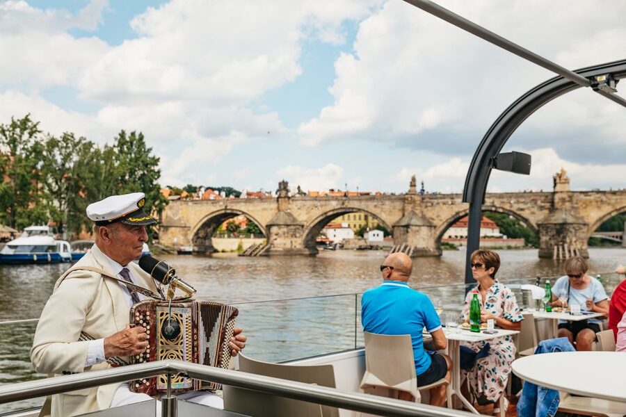 Prague: Vltava River Lunch Cruise in an Open-Top Glass Boat - Is the $57 Price Good Value?