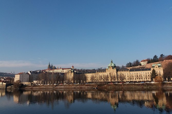Prague Vltava River Lunch Cruise - Charles Bridge from below