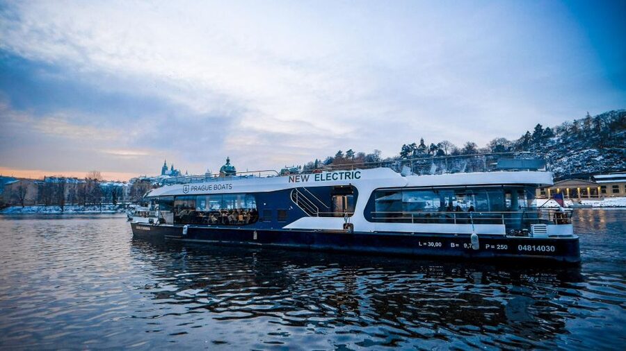 Prague: Vltava River Sightseeing Cruise - The first views: Prague from a lower, calmer angle