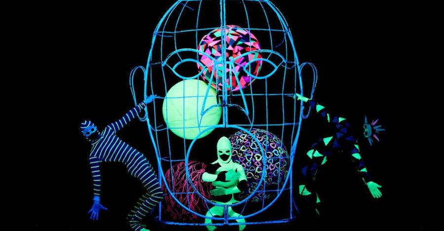 Prague: WOW Show Black Light Theater - Finding Theatre Broadway in central Prague