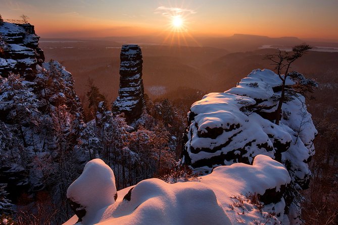 Pravcicka Gate & Bastei Bridge Winter National Park Tour from Prague - Guides, group size, and the feel of the day