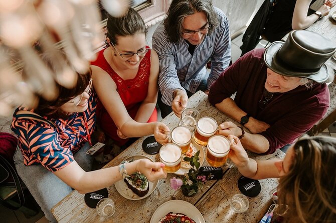 PRIVATE 4 Hour Tour: Czech Beers & Tapas in Prague's Local Areas - New Town, the National Museum, and Prague’s modern side