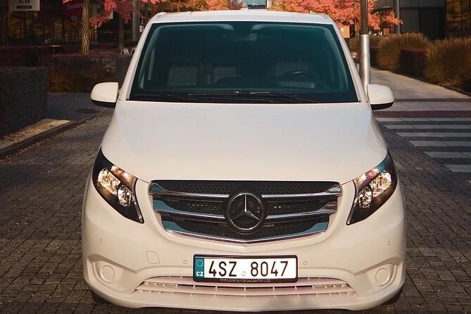 Private ARRIVAL Transfer by MINIVAN Mercedes Vito 8+1pax - Who should book this Prague airport transfer?