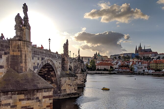 Private Custom Tour: Half-Day Tour of Prague Castle and Old Town - Charles Bridge and the view toward the Castle