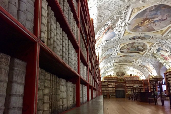 Private Custom Tour of Strahov Library and Prague - Charles Bridge, statues, and a short walk