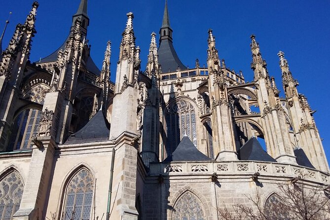 Private Guided Tour Prague to UNESCO Kutna Hora with Transfers - St. Barbara’s Cathedral shows Kutná Hora at its height