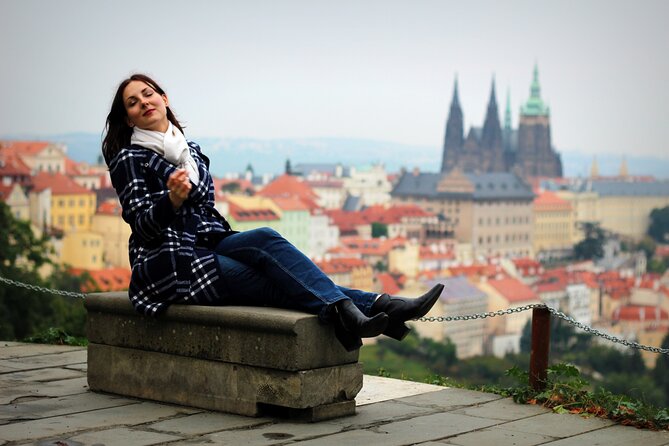 Private Prague Photoshoot for Individuals, Couples and Families - Charles Bridge and the postcard view