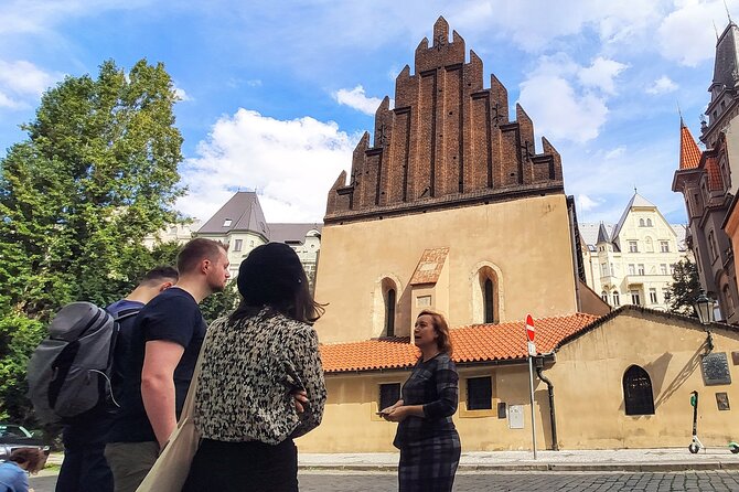 Private Stories of Jewish Prague Walking Tour - Entering the Old-New Synagogue in 1270