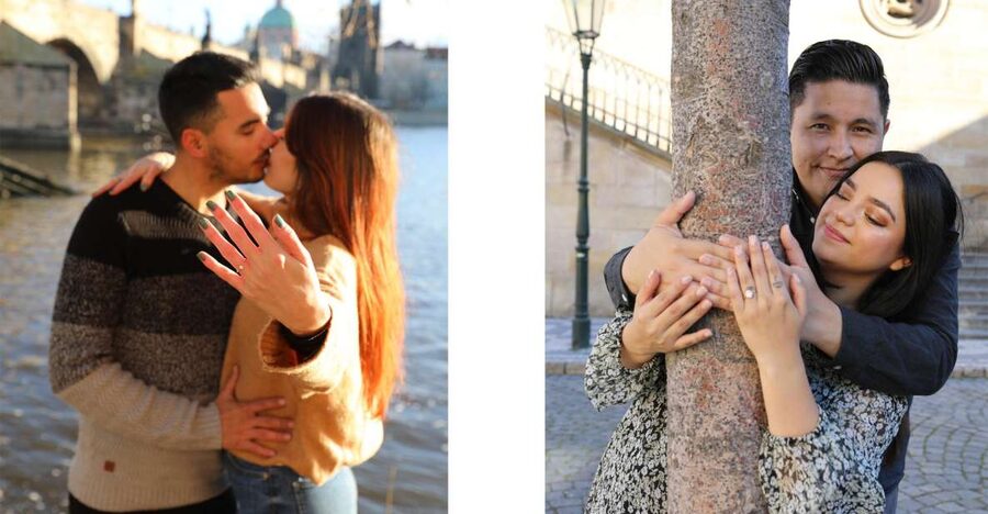 Professional photoshoot at Charles Bridge & Kampa island - What happens during the 15-minute session