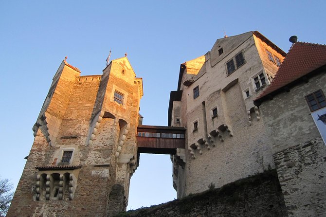 PUNKVA CAVES, ABYSS and PERNSTEJN CASTLE =only from Apr to Sep - The 45-minute ride to Pernstejn Castle