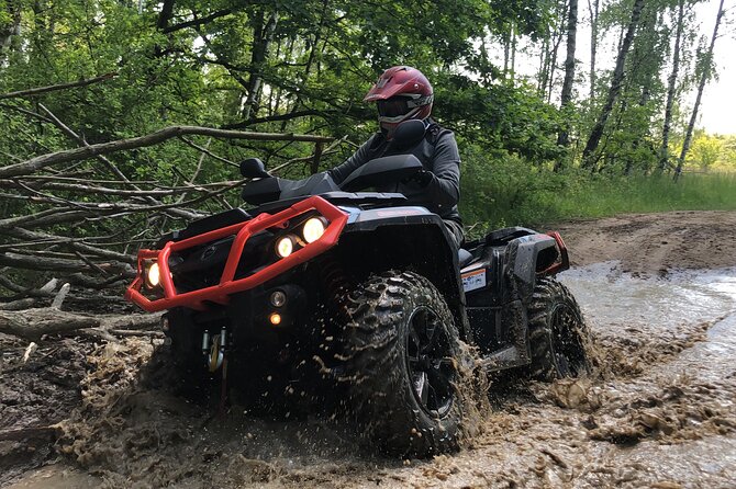 Quad ride adventure Prague - The Can Am Outlander 650XT ride