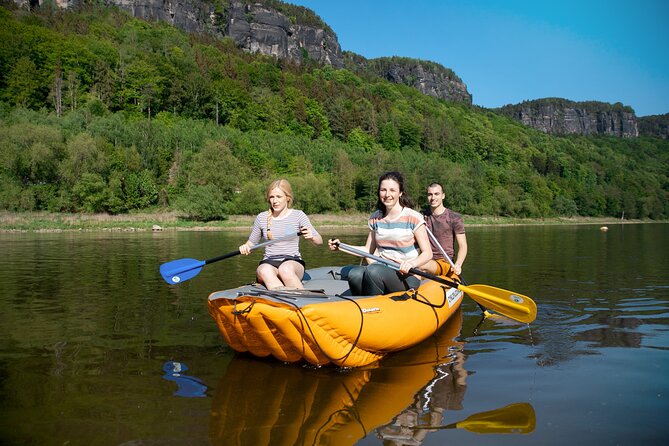 Rafting from Děčín to Bad Schandau and back on bikes - Cycling back on the Elbe Cycle Route