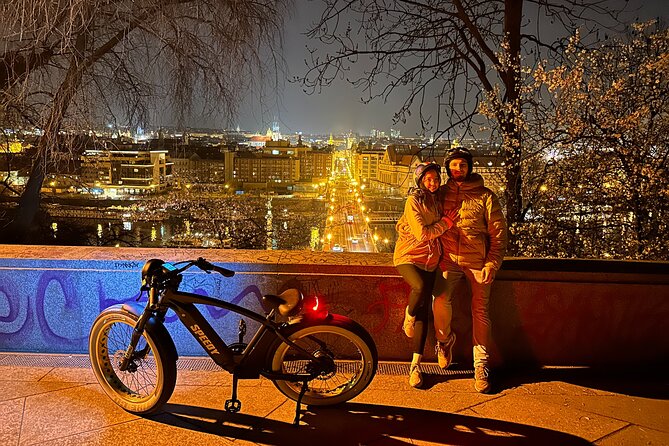 Retro Style E-Bike Night Tour in Prague - Live Guided - Starting at Štěpánská 55 with a short e-bike lesson