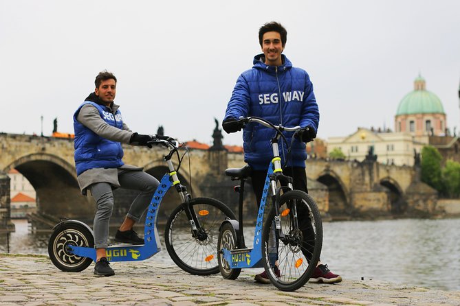 Scenic Panoramic views e-Scooter/ eBike Guided Tour of Prague - Starting beside Charles Bridge in Malá Strana