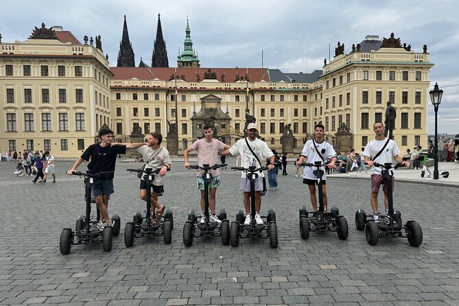 Scooter tours to Prague Castle and views. - Prague Castle from Castle Square