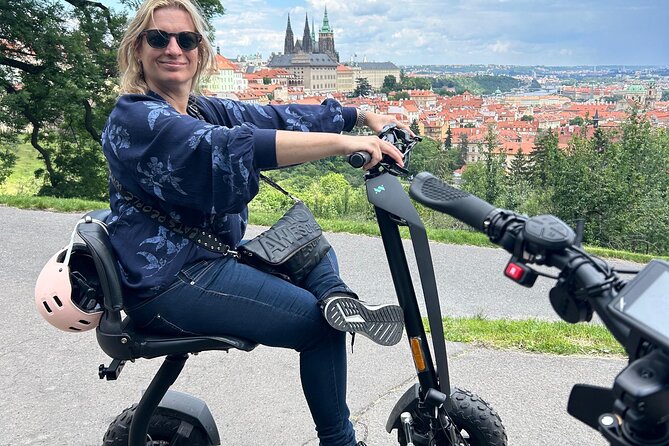 Scooter tours to Prague Castle and views. - Vehicles, safety, languages, and comfort