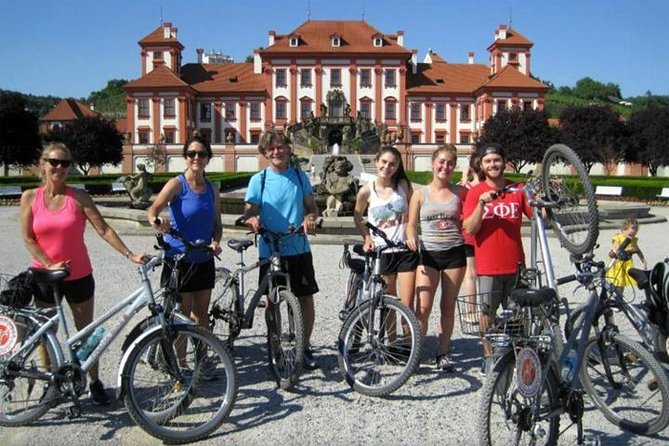 Self-Guided City Bike Tours - The River and Stromovka Route to Troja Chateau