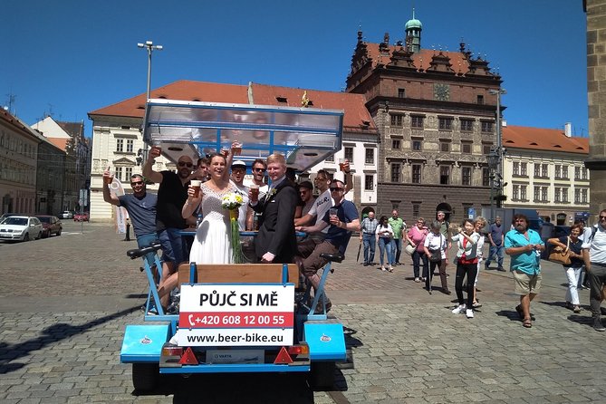 Sightseeing Tour in the Czech Republic: Beer Bike in Pilsen - Pilsen’s highest church spire