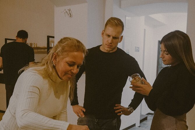 Soy Candles Workshop in Prague - Choosing the glass, scent, and decoration