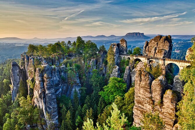 Terezin Camp & Bohemian Switzerland with Tisa&Bastei From Prague - The van ride and the real time commitment