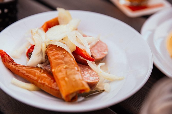 The 10 Tastings of Prague With Locals: Private Food Tour - Náměstí Jiřího z Poděbrad and Czech market food