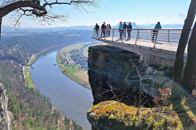 The Best of Bohemian and Saxon Switzerland Day Trip from Prague - Summer route: the climb to Pravčická Gate