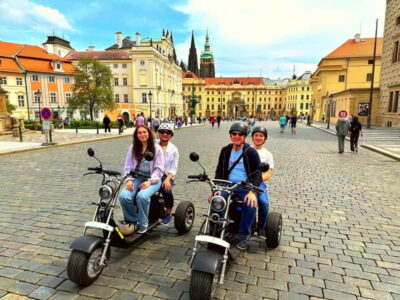 The best Trike Bike Prague city tour