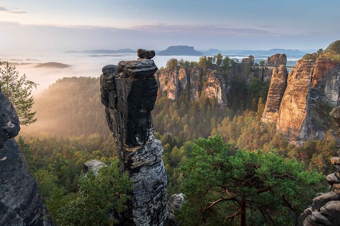 Top Full-Day Adventure: Bohemian & Saxon Switzerland from Prague - Bastei Bridge and the sandstone towers