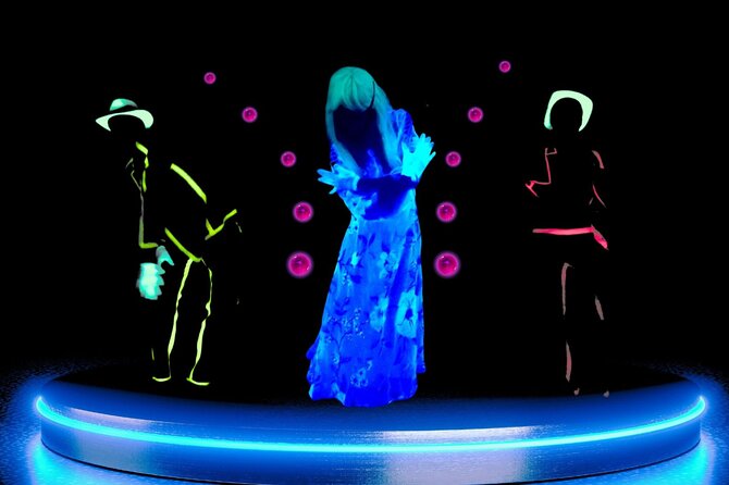 Underground Black Light Theatre Interactive Show in Prague - How much value do you get for $22.88?