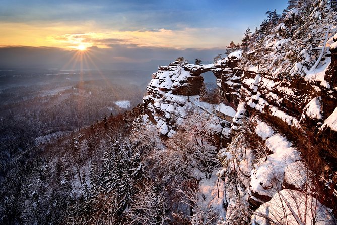 Winter Fairytale The BEST of Bohemian & Saxon Switzerland Hiking Tour - Why this winter day trip is worth your Prague time