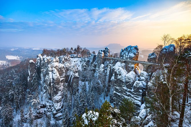 Winter Fairytale The BEST of Bohemian & Saxon Switzerland Hiking Tour - Leaving Prague at 7:30 a.m.