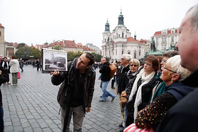 WWII in Prague Tour & The Crypt of Operation Anthropoid - Riding public transit through the city