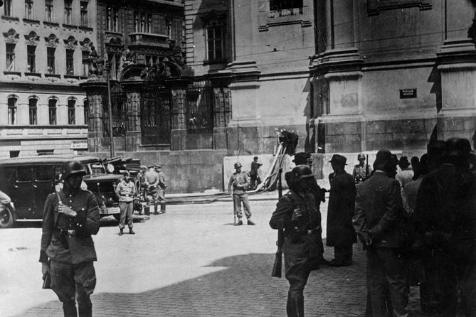 WWII Secrets of Prague: Small Group Tour with Crypt Visit - Entering the National Memorial to the Heroes of the Heydrich Terror